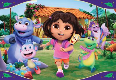 Clementoni Dora maxi puzzel - 24 stukjes - thumbnail