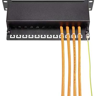 Renkforce RF-3521390 10 inch Frontplaat voor patchkast Zwart