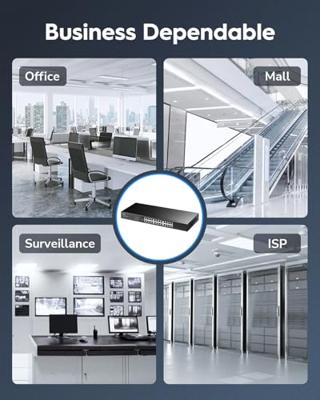 Cudy 24-port gigabit unmanaged switch (zwart)