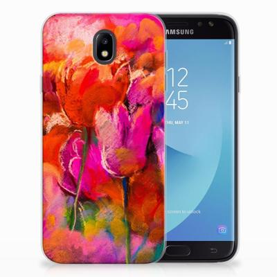 Hoesje maken Samsung Galaxy J7 2017 | J7 Pro Tulips Hoesje maken Samsung Galaxy J7 2017 | J7 Pro Tulips