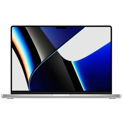 Refurbished MacBook Pro 16 inch M1 Pro 10 Zilver Als nieuw