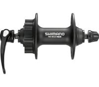 Shimano voornaaf fh-m525 36 gaats 6 bouts remschijfbevestiging zwart - thumbnail