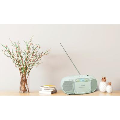 Radio CD - MEDION - FM - 2x2,2W RMS - Groen