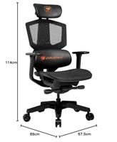 Gaming stoel Cougar Argo One Oranje - thumbnail