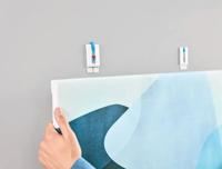 tesa Zelfklevende spijker voor behang & pleisterwerk (3 stuks) Wit Inhoud: 6 stuk(s) - thumbnail