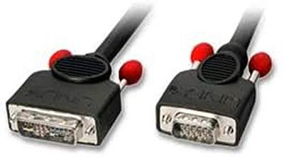 LINDY 41196 DVI-I/VGA-adapterkabel 2 m