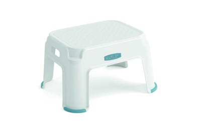 Curver Opstapje Basic Wit/Blauw Curver Opstapje Basic Wit/Blauw