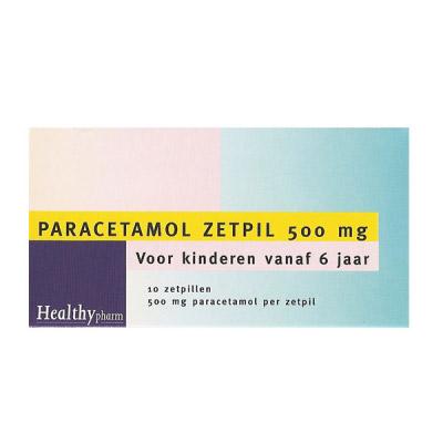 Healthypharm Paracetamol HTP Zetpil 500mg