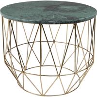 Dutchbone Bijzettafel 'Boss' Marmer, 51cm - thumbnail