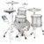Efnote 5 E-Drum Kit 4-delig compact elektronisch drumstel - thumbnail