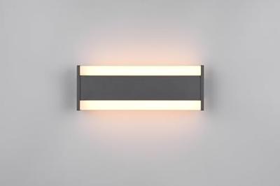 Trio WandlampDawson design antraciet 30cm - 246360142