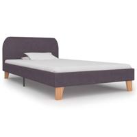 vidaXL Bedframe stof taupe 90x200 cm - thumbnail