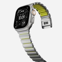 Nomad Stratos Titanium Strap Apple Watch 44mm / 45mm / 46mm / 49mm Naturel/Volt - thumbnail