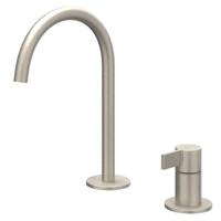 IVY Pact Wastafelkraan - 2-Gats Bladmontage - Geborsteld Nickel PVD - thumbnail