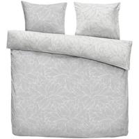 Dekbedovertrek Emilia - lichtgrijs - 200x200/220 cm - Leen Bakker - thumbnail