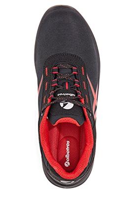 Albatros GRID LOW SRC 648710210000042 Veiligheidsschoenen S3 Schoenmaat (EU): 42 Zwart, Rood 1 paar