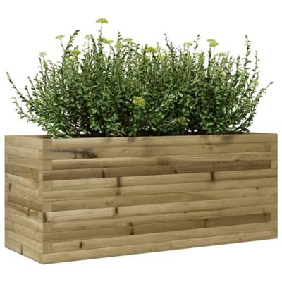 VidaXL Plantenbak 110x40x45,5 cm geïmpregneerd grenenhout