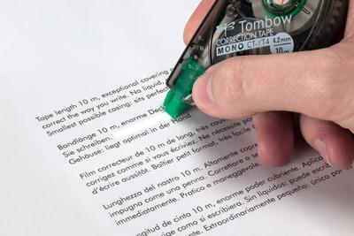 Correctietape Tombow Wit (20 Onderdelen)