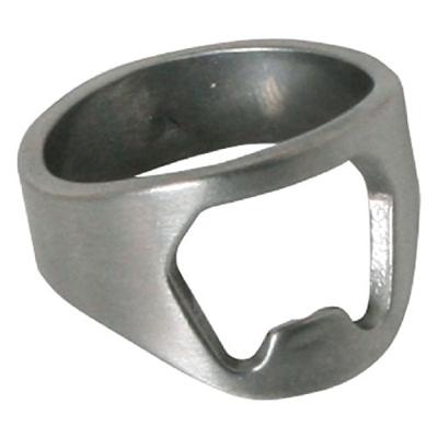 Metalen ring met flessenopener - Bier Opener Ring