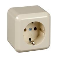 ELSO AP-contactdoos 385000 16A CONTURA parelwit Crème 1 stuk(s) - thumbnail