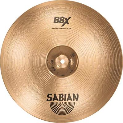 Sabian B8X 16 inch Medium Crash bekken Sabian B8X 16 inch Medium Crash bekken