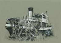 Clairefontaine Painton Mixmedia - Blok - 250 gr - 30 Blad - Grijs Groen - thumbnail