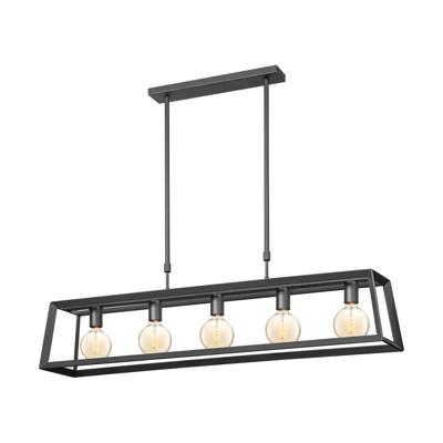 Home sweet home hanglamp Sito taps telesc. 5L - zwart