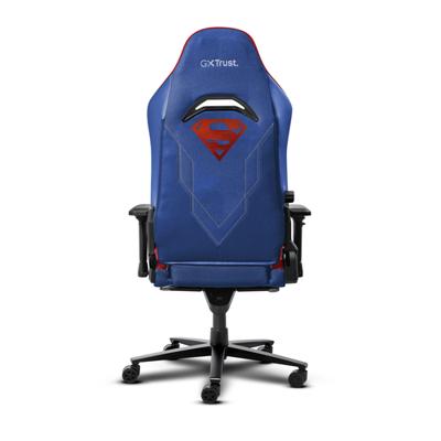 Trust gxt 721sm ruya pro superman gaming stoel (blauw/rood)