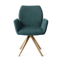 Jesper Home Eetkamerstoel 'Misaki' Turn Gold, Draaibaar, kleur Merry Mermaid - thumbnail