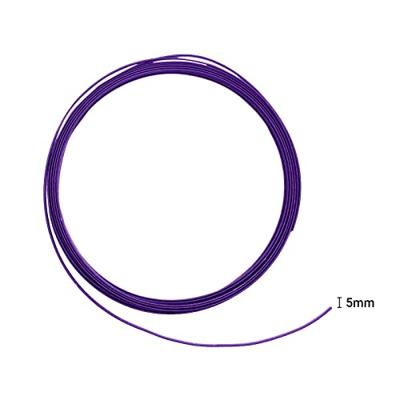 Vaessen Creative • aluminiumdraad embossed plat 5mmx1mmx5m lilac