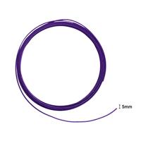 Vaessen Creative • aluminiumdraad embossed plat 5mmx1mmx5m lilac - thumbnail