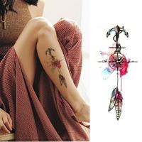 2 PC'S kleine volledige arm tijdelijke waterdichte Tattoo stickers (xqb003) - thumbnail