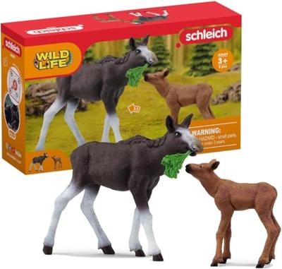 Schleich wild life eland met kalf 42629 - thumbnail