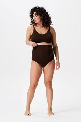 Noppies Nisa Naadloze Sensil Zwangerschapsslip Coffee Bean