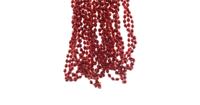Kralenketting plastic diamant 270cm rood KSD - Ksd - thumbnail