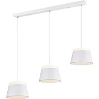 Stijlvolle LED Hanglamp 6-lichts - Mat Wit Aluminium - E14 Fitting - thumbnail