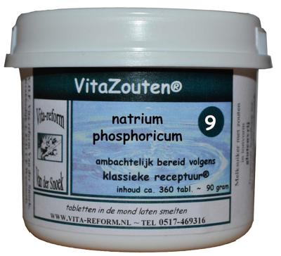 Vita Reform Vitazouten Nr. 9 Natrium Phosphoricum 360st Vita Reform Vitazouten Nr. 9 Natrium Phosphoricum 360st