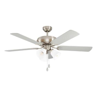 Eglo Plafondventilator lampLas Palmas E27 132cm RVS - 35077