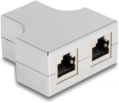 DeLOCK 87860 kabel-connector RJ45 Zilver