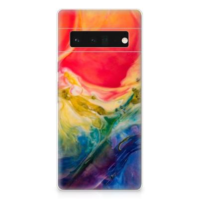 Smartphone hoesje Google Pixel 6 Pro Watercolor Dark Smartphone hoesje Google Pixel 6 Pro Watercolor Dark