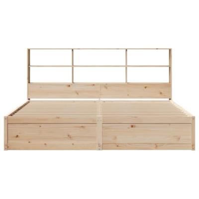 Bedframe zonder matras massief grenenhout 180x200 cm