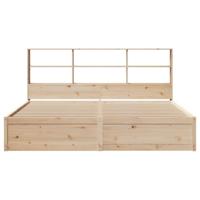 Bedframe zonder matras massief grenenhout 180x200 cm - thumbnail