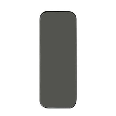 WOOOD Doutzen Spiegel - Metaal - Zwart - 110x40x5