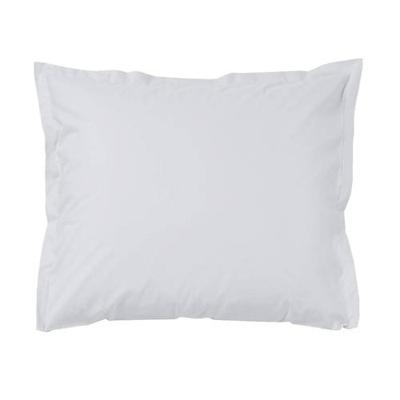 Cinderella kussensloop katoen-satijn (2 stuks) - lichtgrijs - 60x70 cm - Leen Bakker