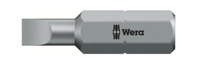 Wera 800/1 Z Sleufschroeven Bits, 0.5 x 3.0 x 25 mm - 1 stuk(s) - 05056200001