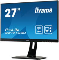 Iiyama ProLite B2791QSU LED-monitor 68.6 cm (27 inch) Energielabel G (A - G) 2560 x 1440 Pixel WQHD 1 ms HDMI, DisplayPort, DVI, USB 3.2 Gen 1 (USB 3.0), - thumbnail