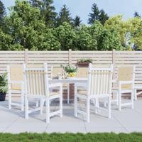 VidaXL Tuinstoelkussens 6 st 100x50x3 cm oxford stof beige - thumbnail