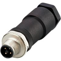 ifm Electronic E12500 Sensor/actuator connector, niet geassembleerd Aantal polen (sensoren): 4 Stekker, recht 1 stuk(s) - thumbnail