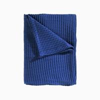 Heckett & Lane Heckett & Lane Wafel Plaid 180x260 Ink Blue - thumbnail