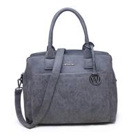 Chique handtas schoudertas PU ISABELLA Grijs - thumbnail